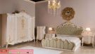 Set Kamar Tidur Mewah Neyzen Klasik Yatak Pictorial Bedroom Set