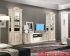 Set Bufet TV Klasik White Interior Rumah Terbaru