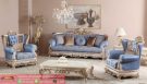 Set Kursi Tamu Sofa Baby Blue Klasik Furniture Ruang Tamu